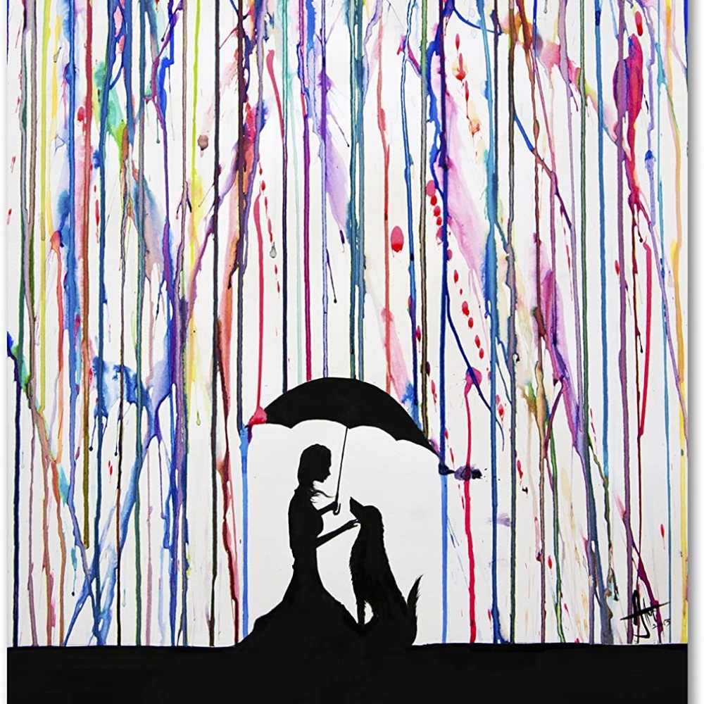 "Sempre" by Marc Allante 32in x 22in painting